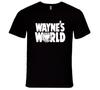 Мир Уэйна Логотип Ретро Майк Майерс Смешной Комедийный Фильм Футболка Унисекс Футболка