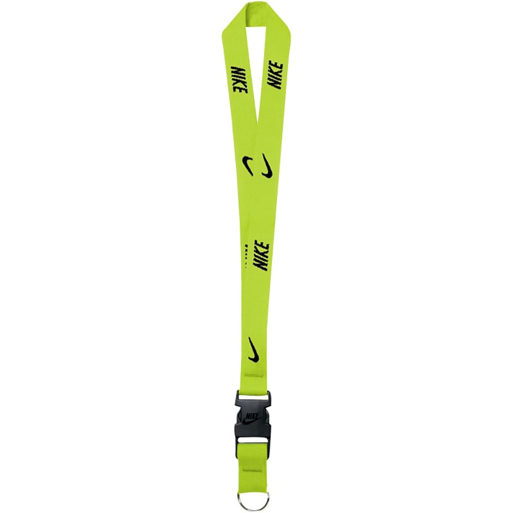 Nike Шейный шнурок Neck Volt x Size Lanyard NS2005 (NIKE) Ремешок, Черный, F,
