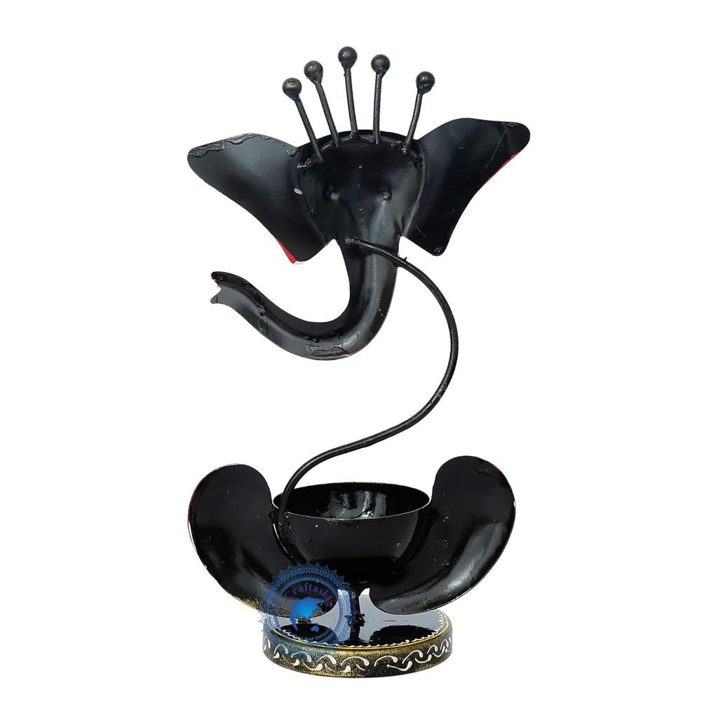 Iron Tealight Candle Holder/Handicraft Metal/Candle Holder Stand Showpiece/Statue Home Decor, Living Room, Puja Room