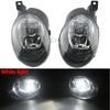 2 шт. Дневные ходовые огни для VW Golf MK6 2009 2010 2011 2012 2013 Ангельские глазки Противотуманная фара Автомобильная светодиодная линза Противотуманная фара