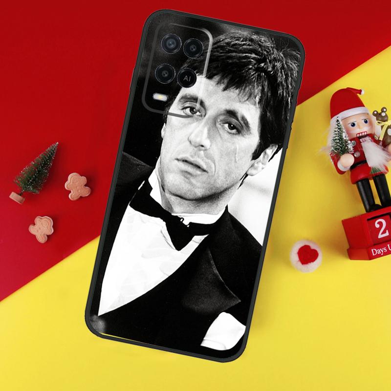 Al Pacino Scarface Case For Oppo A94 A74 A54 A60 A40 A80 A16 A76 A96 A98 A58 A78 A18 A38 A57 A17 A15 A5 A6 Pro
