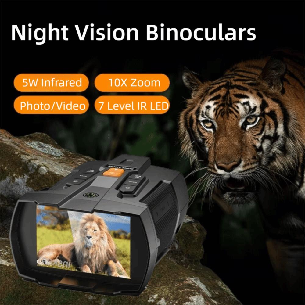 4.5 Inch Big Screen Night Vision Binoculars Infrared Night Vision Telescope Outdoor Adventure