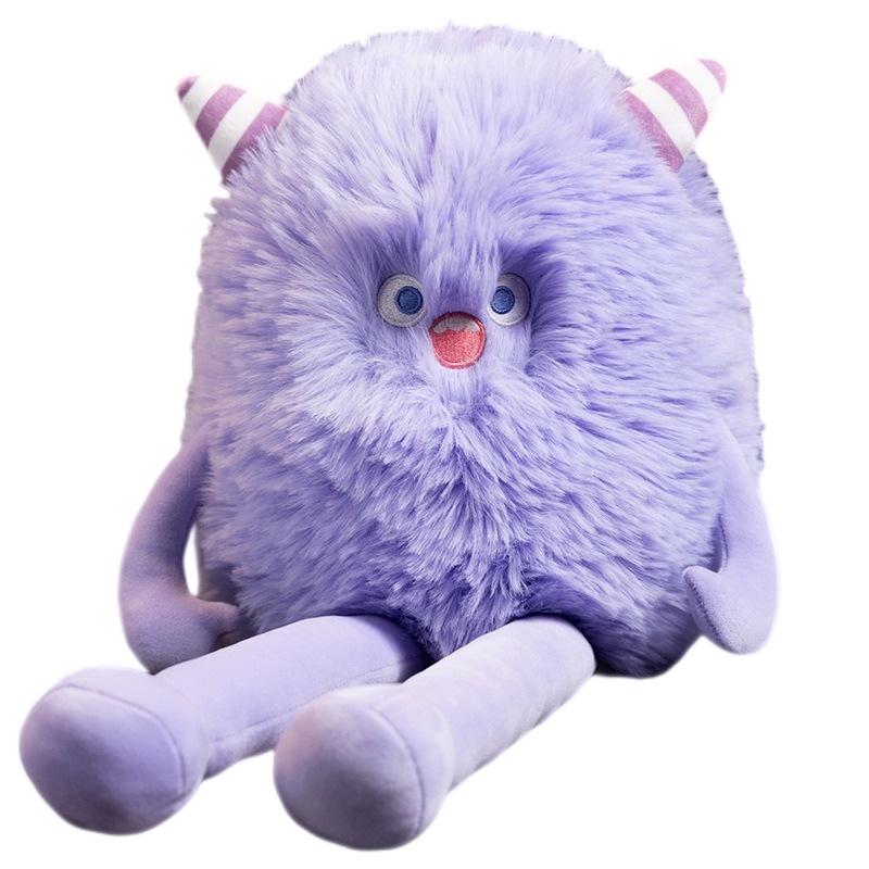 Маленькая Куку Длинноволосый Монстр Плюшевая Игрушка с Большими Глазами