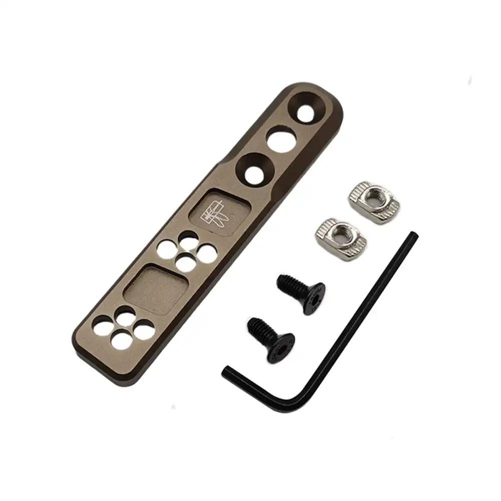 Тактический Offset Mount Base M300 M600 Фонарь для PIcatiny Mlok keymod Наружный Scout Light Аксессуары для страйкбола