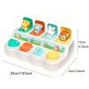 Cute Animal Hide-and-Seek Pop-up Machine Box, Kids' Interactive Memory Training Toys, Educational Logic and Finger Practice Games, Interactive Games