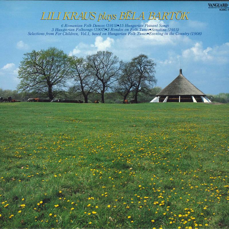 LP Record BARTOK, LILI KRAUS - Lili Kraus Plays Bela Bartok K28C187 VANGUARD Japan Classical Used