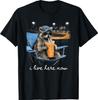 Funny Raccoon Ballfield Baseball Field I Live Here Now T-Shirt