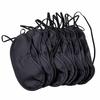 5 X Soft Comfortable Eye Mask Shade Cover Blindfold Night Sleeping Black