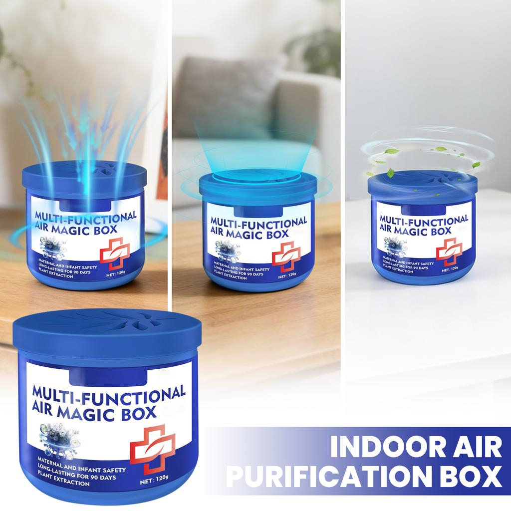 Indoor Purification Removal Box,Plant-Based Multi-Functional Freshener For Bedrooms, Closets & Pet Areas – Easy Placement & Long-Lasting Freshness