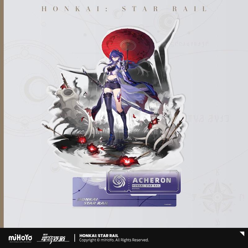 Sunsyea Honkai Star Rail Официальный мерч miHoYo Оригинальный Аутентичный Путь Ничто Акриловая подставка Кафка Ахерон Фуга Хисиленс