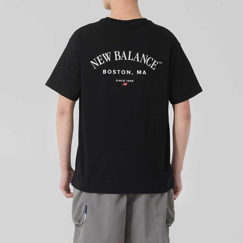 New Balance Футболка мужская черная из коллекции Sports Life AMT51374-BK