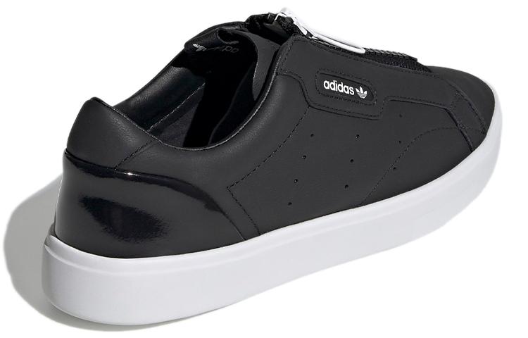 Женские кроссовки Adidas Originals Sleek Zip 'Черно-белые' Женские