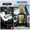 Back Seat Car Organizer with Tablet Holder, 6 Storage Pockets Car Storage Organizer with Foldable Food Tray, Car Seat Back Protectors Kids Car Kick