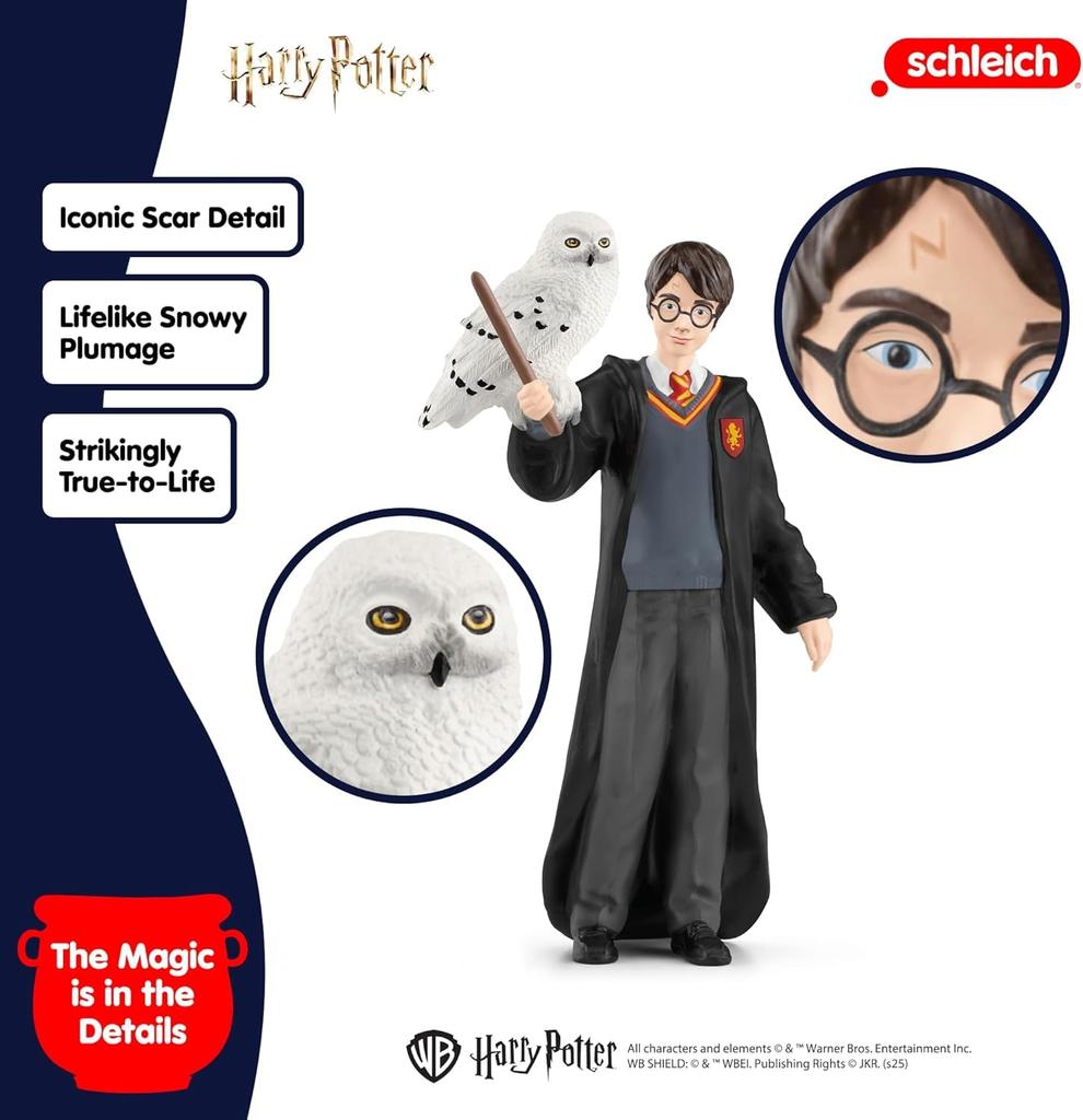 Schleich Harry Potter Series Гарри Поттер и Хедвиг 42633
