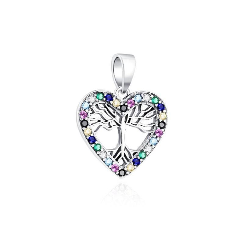 New Copper Clover Pendant Fit Original Women Bracelet Diy Fine Dangle Jewelry Life Tree Bead Spring Charm Amulet Gift