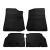 Rubber Mats (4 Pcs, Stingray Premium) For 3 Door for Jeep Wrangler 2018-