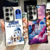 Санторини Греция Лето Мягкий Чехол Для Телефона Для Samsung Galaxy S26 Ultra S25 Edge S24 FE S23 Plus S22 S21 + S20 Покрытие Защита От Падения Fu
