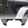 Наклейки на вентиляционные отверстия крыла для Jeep Wrangler / Gladiator JL JT 2018-2024 НОВЫЕ
