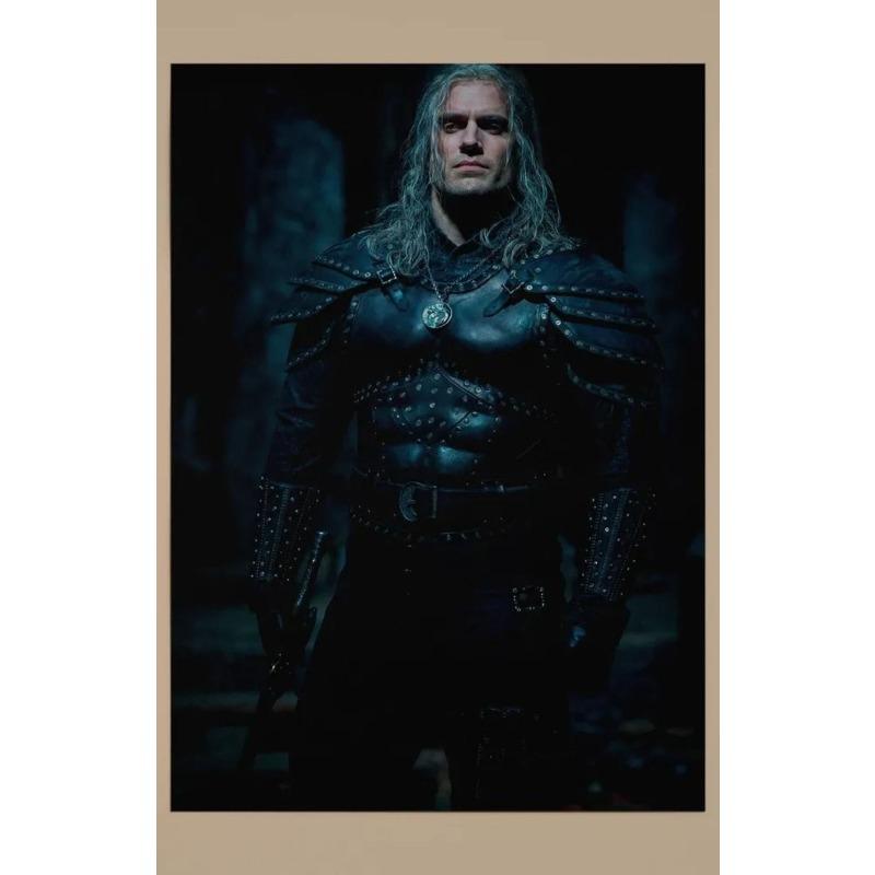 Постер Ведьмак Геральт, Настенный декор без рамы, Подарок 20x30см