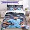 Haaland 176 Customize your name Bedding Set Breathable Duvet Cover with Pillowcases Home Decoration Birthday Gift