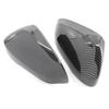 Carbon Fiber Side Rearview Mirror Cover Caps 31402636, 31402628 For Volvo S60  V40 2011-2017-A87Q