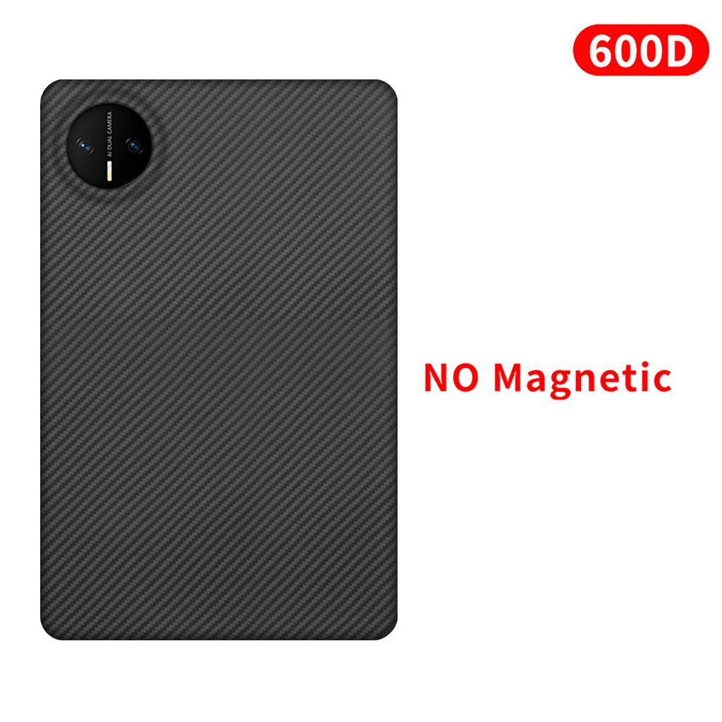 For Huawei Matepad Mini Carbon Case Aramid Fiber Kevlar MagSafe Fabric Thin Hard Cover Magnetic Black Slim Light Red 600D 1500D