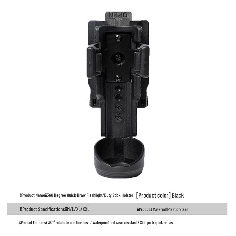 Tiger Wolf Pioneer Outdoor Tactical Rechargeable Flashlight