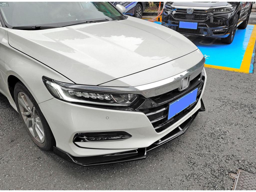 2018 Accord 10th Gen Aggressive Kit: Front Lip, Splitter, Rear Wing, Top Spoiler, Rear Lip, Side Skirts.