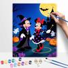 Disney Хэллоуин цифровой набор для масляной живописи ручной работы DIY домашние украшения