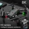 2024 New 8K Q6 RC Drone HD Professional WIFI Dual Camera Mini Quadcopter Aerial Photography Helicopter Obstacle Avoidance Foldable