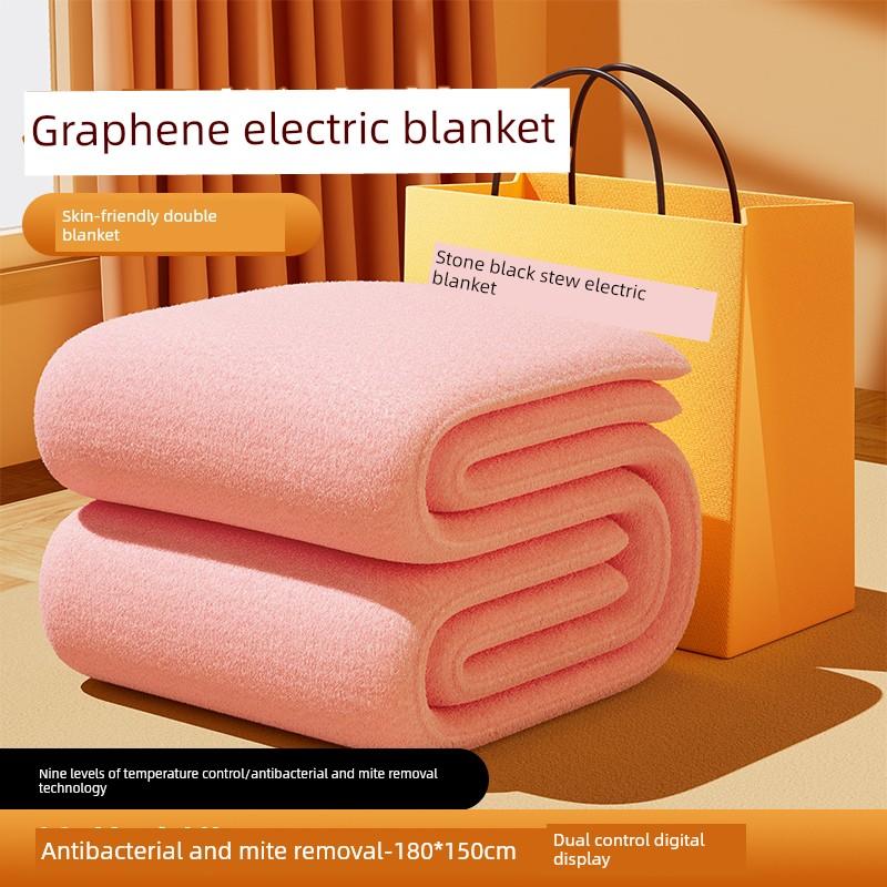 2026 New Model Electric Blanket Single/Double Electric Mattress with Dual Temperature Control Graphene Dormitory Home Genuine