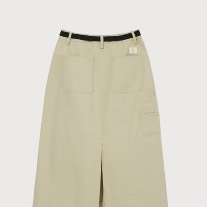 Covernot Женская юбка S с поясом Putty B1 co2501Sr72 Be Bk