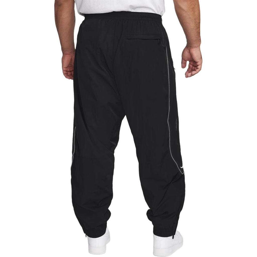 Nike Мужские спортивные штаны Solo Swoosh с логотипом, черные, FB8620-010