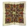 70*70cm Russian Square Scarf Women Luxury Floral Print Bandana Shawl Female Headband Scarves Babushka Head Wraps