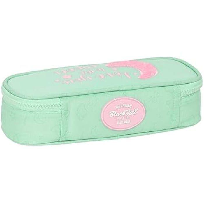 Safta BLACKFIT8 Moon Trousse pour Enfant en Tissu Recyclable, idéale pour Les Enfants d'âge Scolaire, Confortable et Polyvalente,