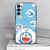 Cat Do rae mon  Phone Case For Samsung S25,S24,S21,S22,S23,S30,Ultra,S20,Plus,Fe,Soft Silicone Black Cover