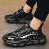 Весна 2024 года, новые мужские сетчатые дышащие кроссовки на платформе, универсальные туфли Daddy, повседневная мужская обувь больших размеров