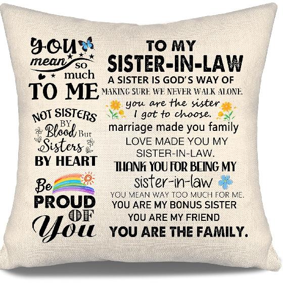 to My Bonus Daughter Gift Ideas Throw Pillow Covers for Bonus Daughter from Bonus Mom Bonus Dad Birthday Graduation Thanksgiving