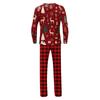 Комплект из топа и брюк с рождественскими принтами для всей семьи Одинаковые комплекты для всей семьи