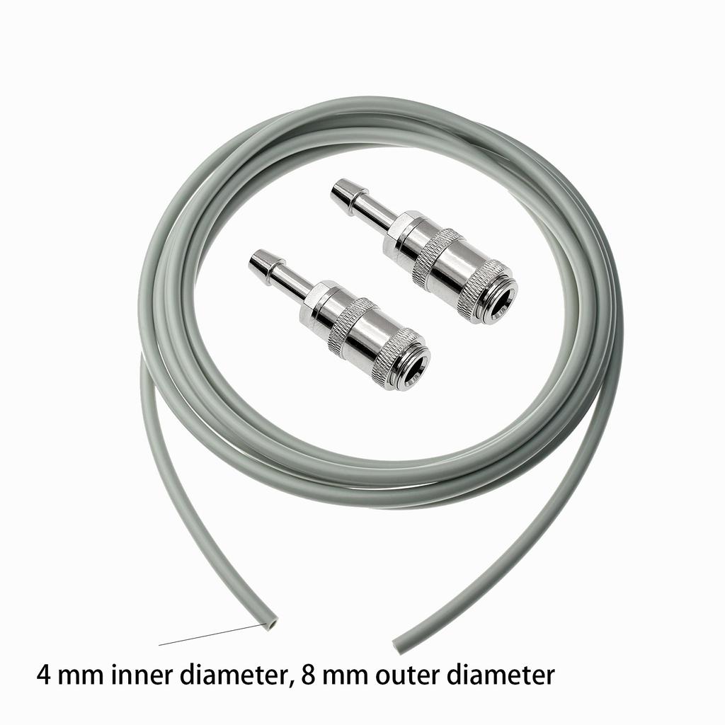 Compatible Mindray,MEC1000, Edan, Etc Measuring Machine, NIBP Cuff Extension Hose with Connector, Single Tube Adapter, Blood Pressure Accessories