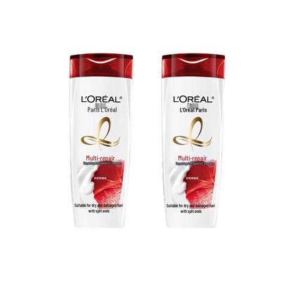 L'Oréal Восстанавливающий и Увлажняющий Шампунь Двойная Упаковка