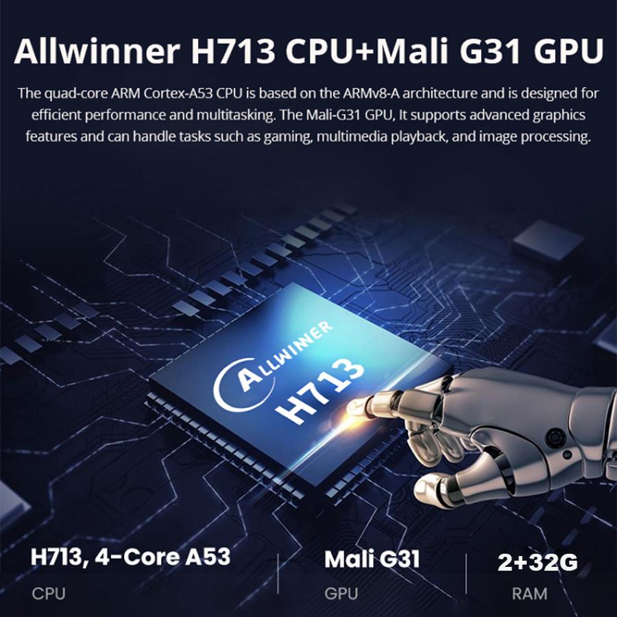 Vivicine L007 Портативный проектор для домашнего кинотеатра Android 11 Full HD 1080p, автофокус, автоматическая коррекция трапецеидальных искажений