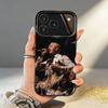 S-Sam S-Smith Gloria Singer Phone Case For iPhone17,16,15,14,13,12,11,Pro,MAX Gray Matte Silicone Black Cover