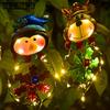 Solar Christmas Light Led Snowman Elk Penguin Outdoor Light Garden Lawn Decorative Light