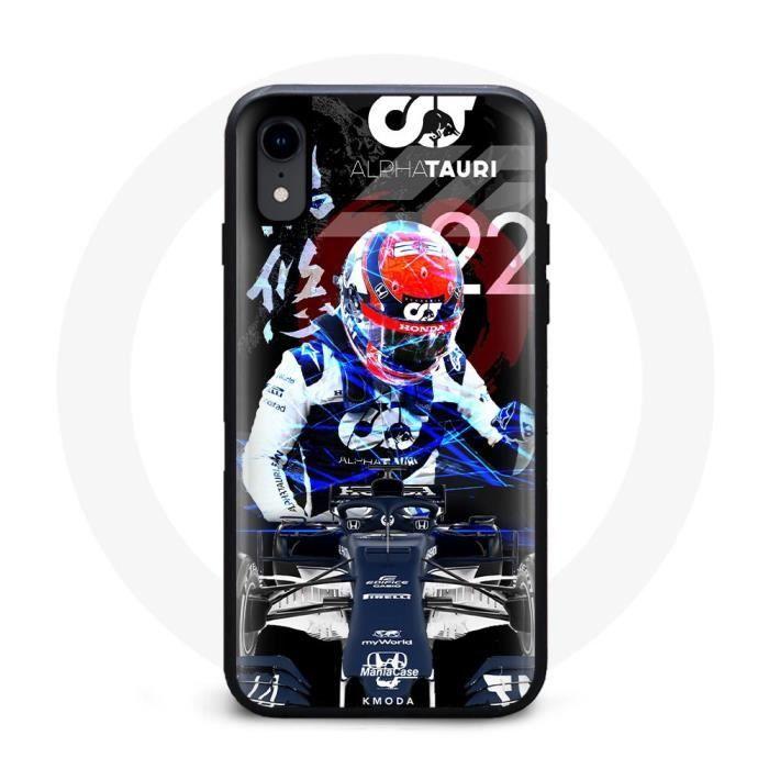 Coque - MANIACASE - Iphone XS - Formula 1 Yuki Tsunoda - Souple - Protection contre les chocs