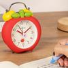 Apple Shaped Bedroom Alarm Clock: A Stylish Addition To Your Office,desk,living Room or Dorm room.Quiet Operation Ensures Undisturbed Rest or Reading.