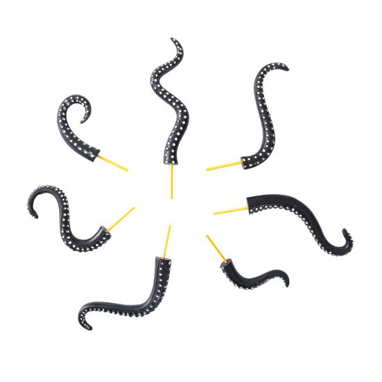 7Pcs/Set Planter Insert Tentacles Flower Pot Decoration Realistic Octopus Tentacles for Garden Balcony Indoor Potted Plants Decor