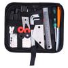 20Pcs Guitar Repairing Tool Kit Measurement Maintenance File Leveling Ruler String Organizer