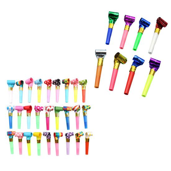 20 шт. Маленький дракончик свисток для вечеринки, шумовые устройства, забавные дудочки, красочные свистки на день рождения, сувениры