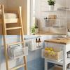 Hollow Hanging Storage Rack No Drill Door Bedroom Organizer Bedside Hanging Basket  Bathroom